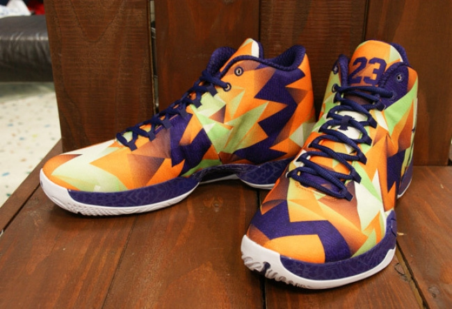 2016 Jordan 29 Hare Orange Purple Shoes