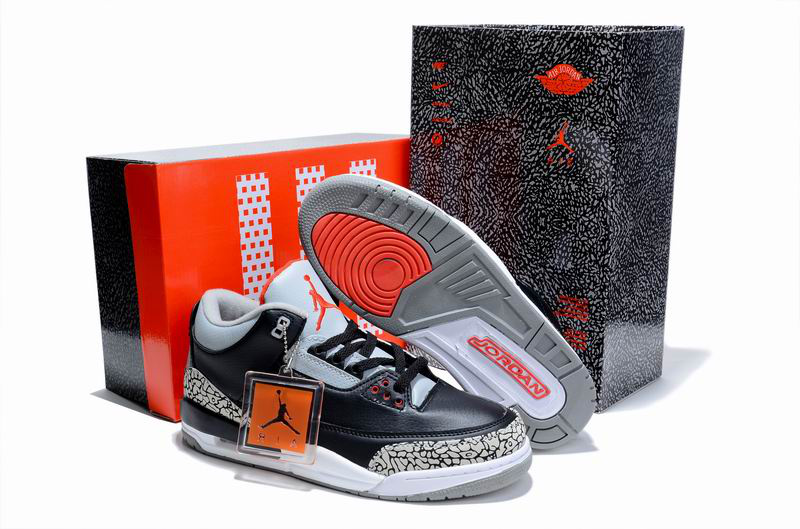 Air Jordan 3 Hardcover Box Black Cement White