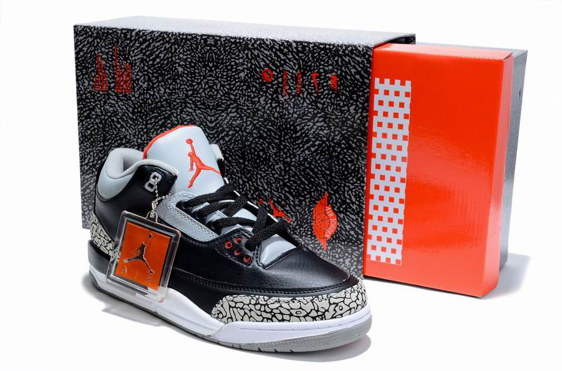 Air Jordan 3 Hardcover Box Black Cement White