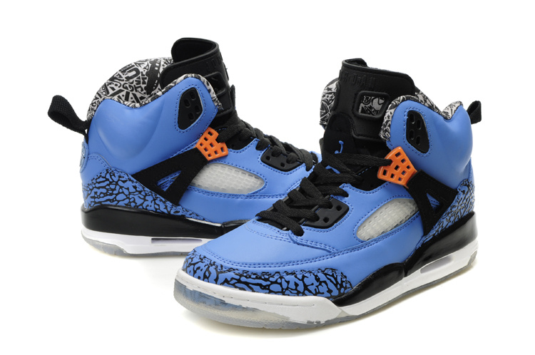 Air Jordan Shoes 3.5 Black Blue - Click Image to Close