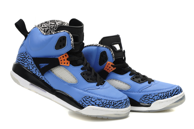 Air Jordan Shoes 3.5 Black Blue - Click Image to Close