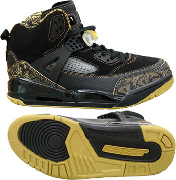 Air Jordan Shoes 3.5 Black Yellow - Click Image to Close