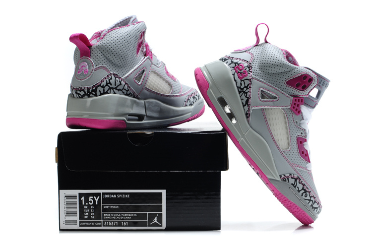 Air Jordan 3.5 Grey Pink For Kids