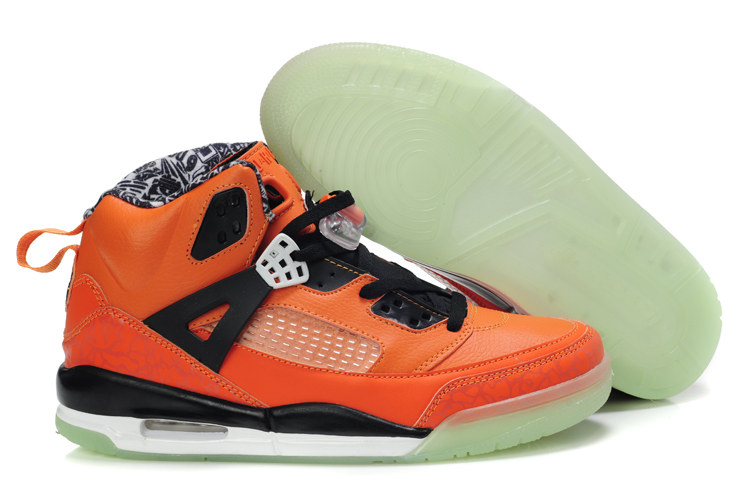 Air Jordan 3.5 Midnight Orange Black White Shoes - Click Image to Close