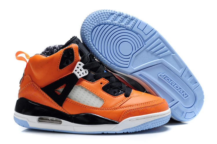 Air Jordan 3.5 Orange White For Kids - Click Image to Close