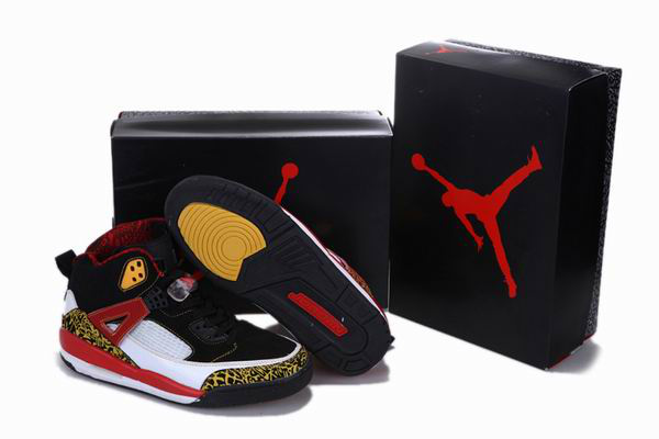 Air Jordan 3.5 Reissue Balck White Red Yellow Shoes - Click Image to Close