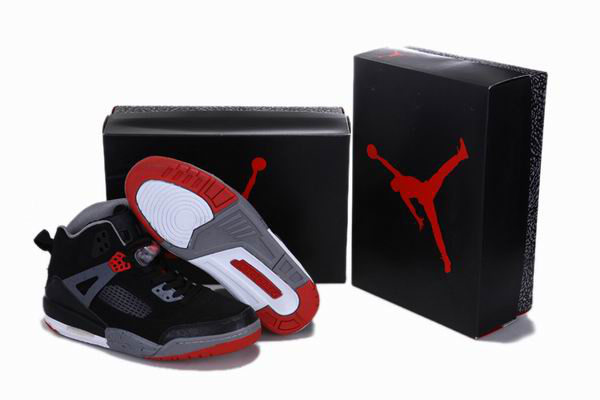 Air Jordan 3.5 Reissue Black Grey White Red Shoes - Click Image to Close