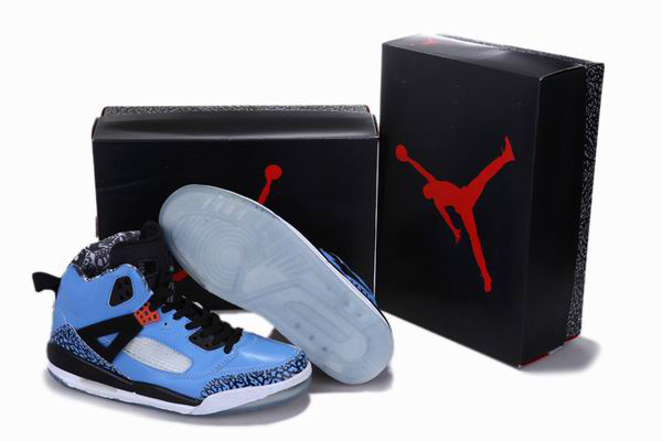 Air Jordan 3.5 Reissue Blue Black White Cement Shoes - Click Image to Close