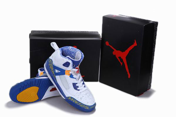 Air Jordan 3.5 Reissue White Blue Yellow Shoes