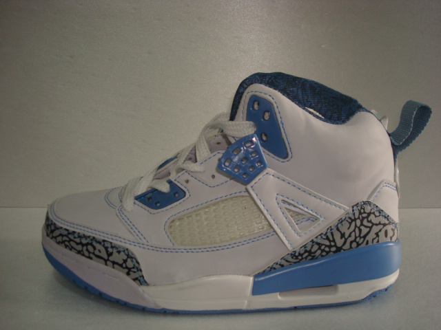 Air Jordan 3.5 White Grey Cement Light Blue For Women