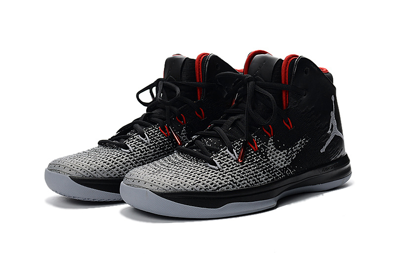 2016 Jordan 31 Black Grey Red Shoes - Click Image to Close