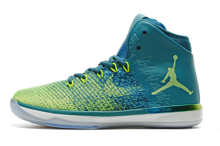 2016 Air Jordan 31 Blue Green Shoes