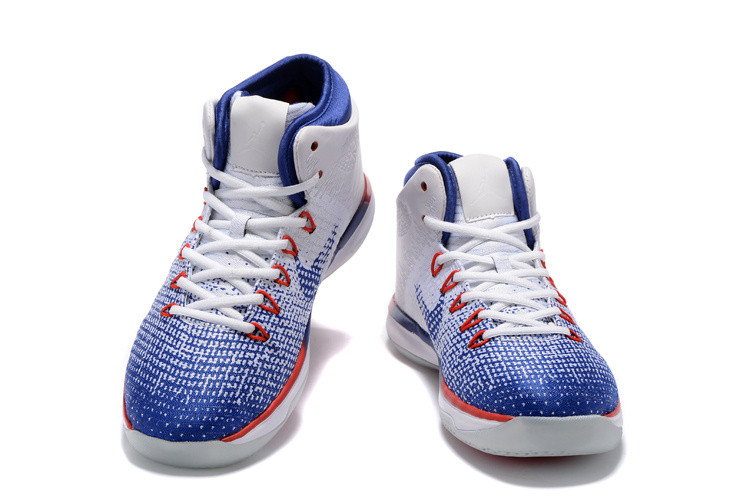 2016 Jordan 31 GS USA White Blue Red Shoes