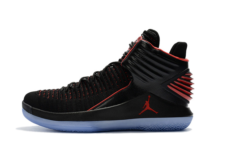 2017 Jordan 32 Black Red Shoes