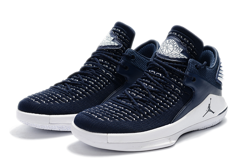 2018 Jordan 32 Deep Blue White - Click Image to Close