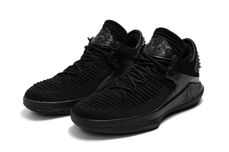 2017 Jordan 32 Low All Black - Click Image to Close