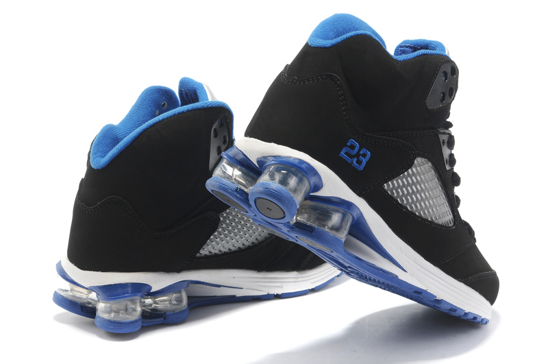 Air Jordan 5 Cushion Black Blue