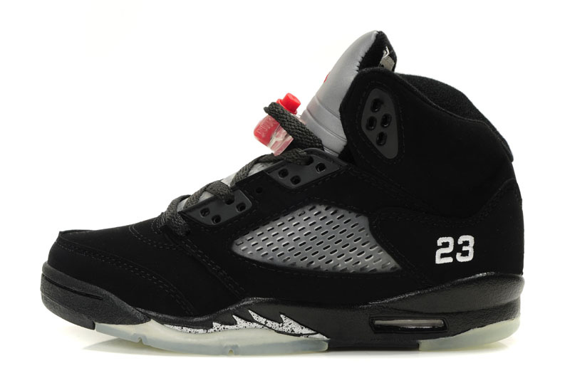 Air Jordan Shoes 5 Black Grey