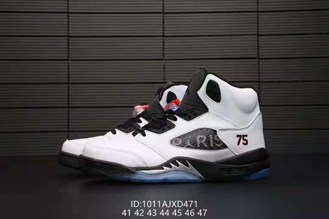 Air Jordan 5 White Pairs Shoes