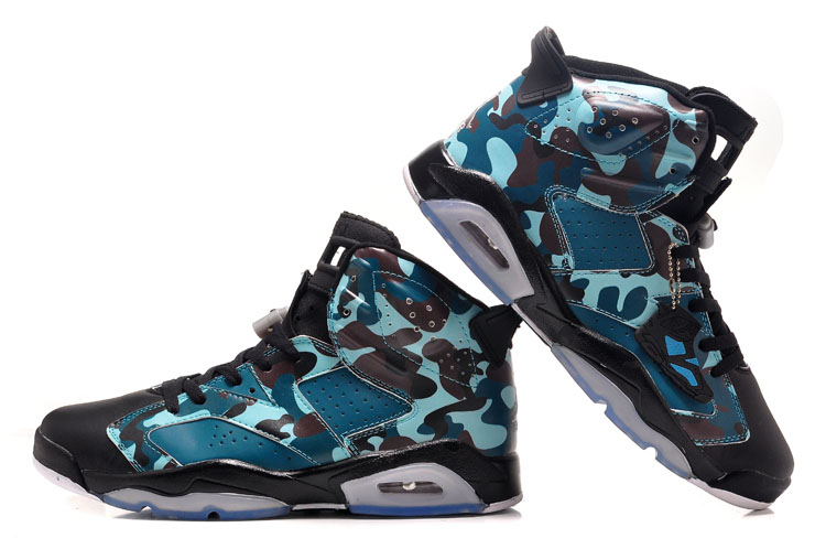 Air Jordan 6 Camouflag Color Shoes - Click Image to Close