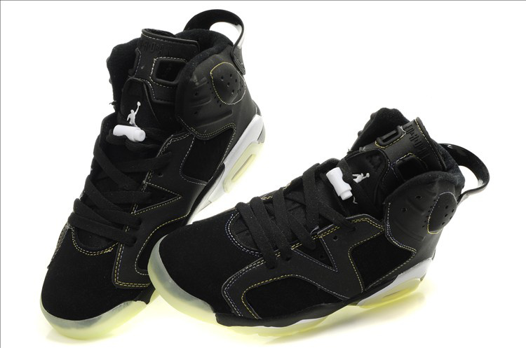 Air Jordan 6 Midnight Black White - Click Image to Close