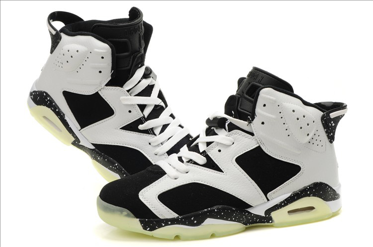 Air Jordan 6 Midnight White Black - Click Image to Close