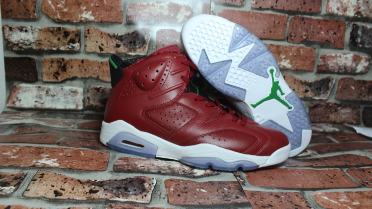 Amazing Air Jordan 6 History of Jordan Christmas Red MVP - Click Image to Close