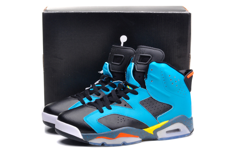 2015 Black Gunfighter Blue Air Jordans 6 - Click Image to Close