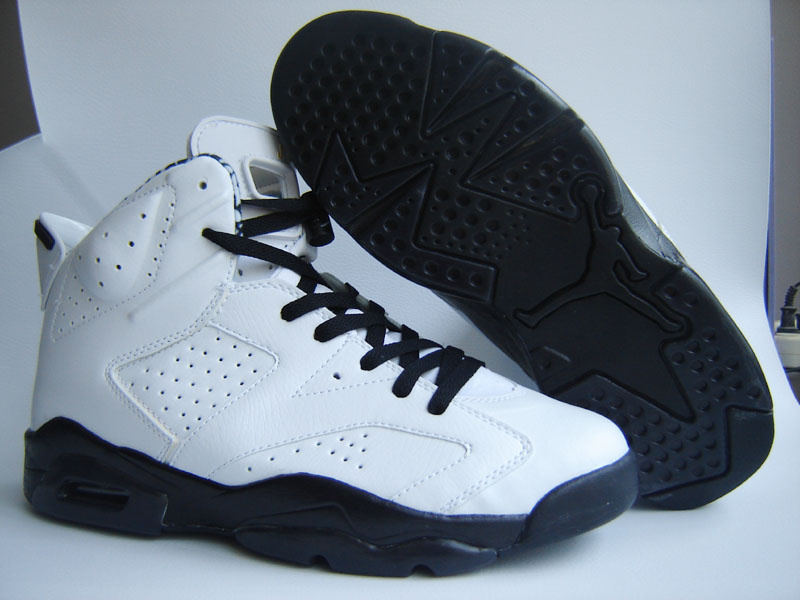 Air Jordan 6 Retro White Black