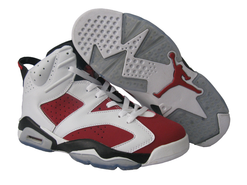 Air Jordan 6 Retro White Red Black