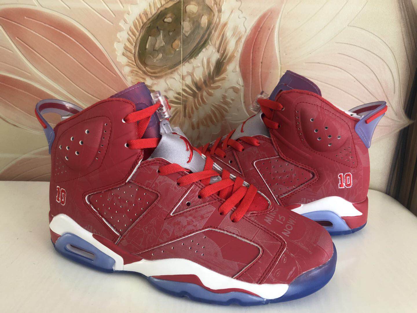 Air Jordan 6 Slam Dunk THeme Shoes - Click Image to Close