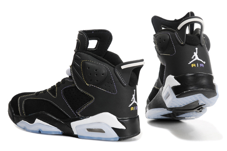 Air Jordan 6 White Black White For Women