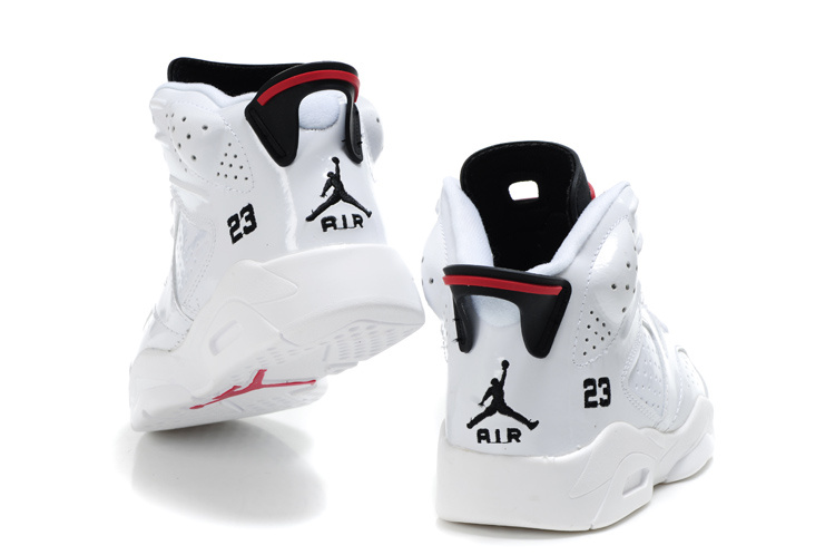 Comfortable Air Jordan 6 White For Kids