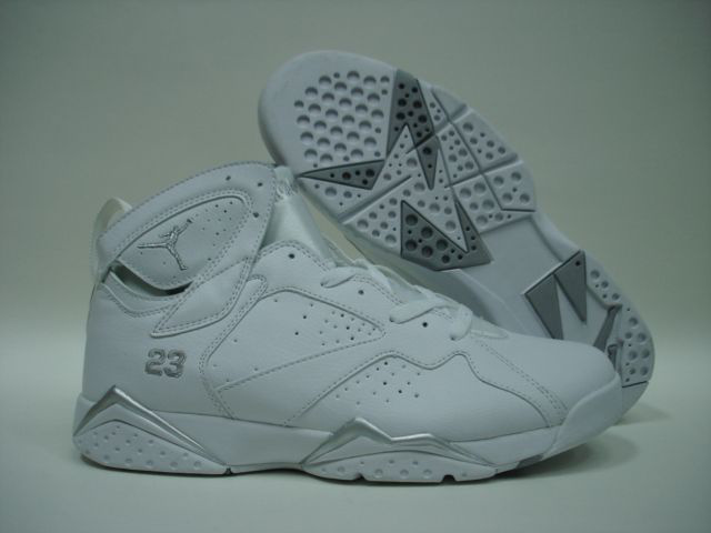 Classic Jordan 7 All White