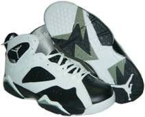 Classic Jordan 7 White Black - Click Image to Close