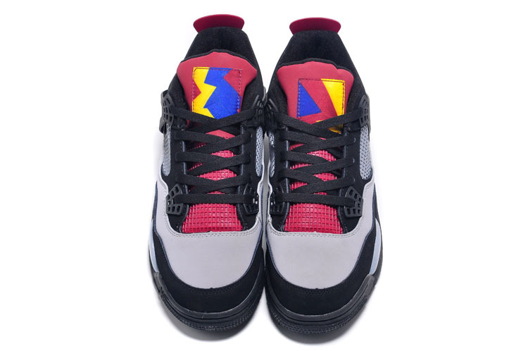 Lab4 Black Grey Pink Air Jordan 7 Lovers - Click Image to Close