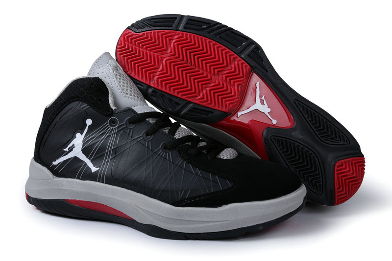 Air Jordan Aero Flight Black Grey Red For Men