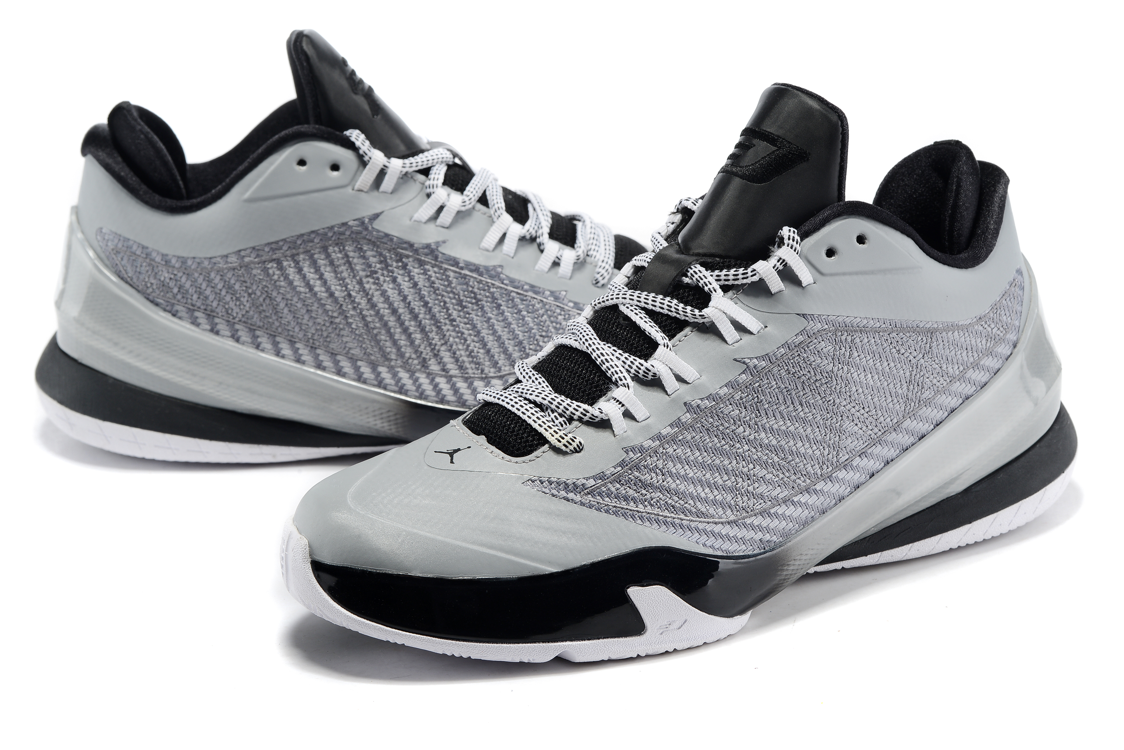 Air Jordan CP3 8 Grey Black Shoes - Click Image to Close