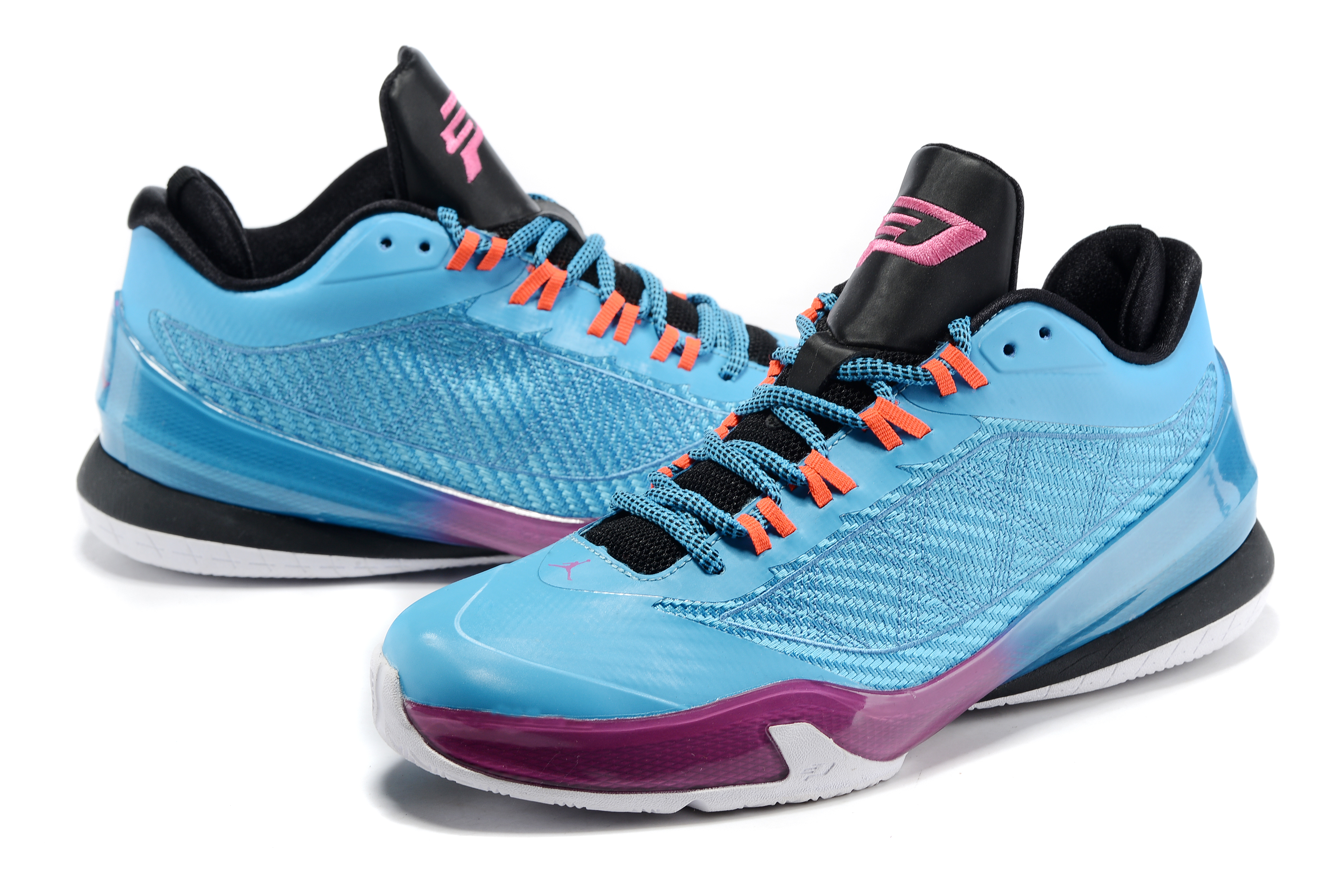 Air Jordan CP3 8 Light Green Purple Shoes - Click Image to Close