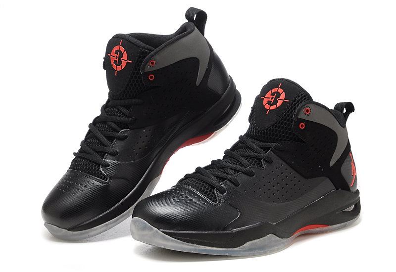 Air Jordan Fly Wade Black Grey White - Click Image to Close