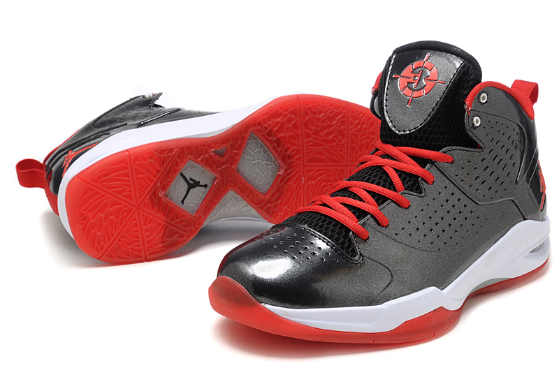 Air Jordan Fly Wade Black White Red