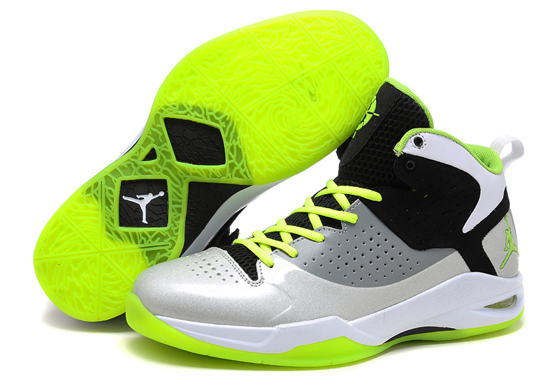 Air Jordan Fly Wade Grey White Yellow - Click Image to Close