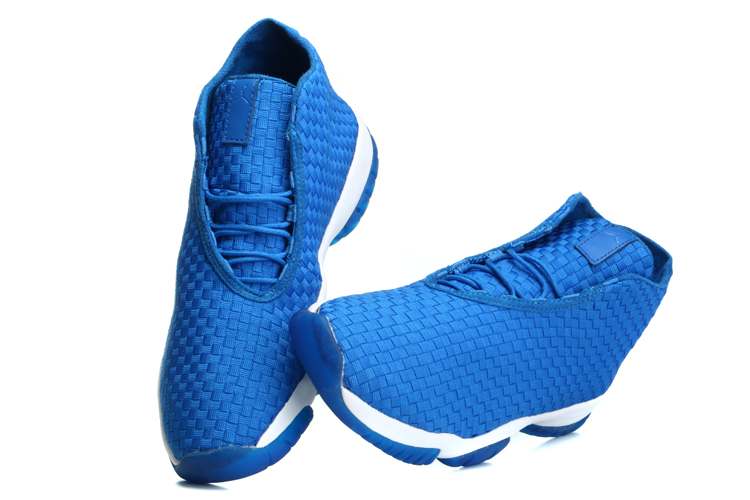 Air Jordan Future Blue White Shoes - Click Image to Close