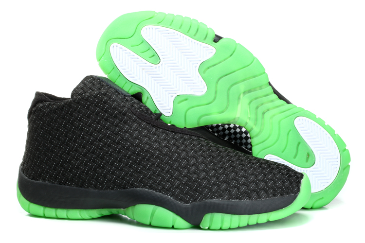 Air Jordan Future Green Black Shoes