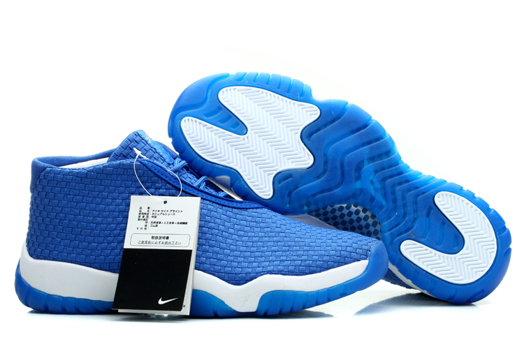 Air Jordan Future Sky Blue White Shoes - Click Image to Close