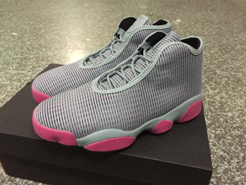 2016 Jordan Horizon GS OF AJ13 Grey Pink Shoes