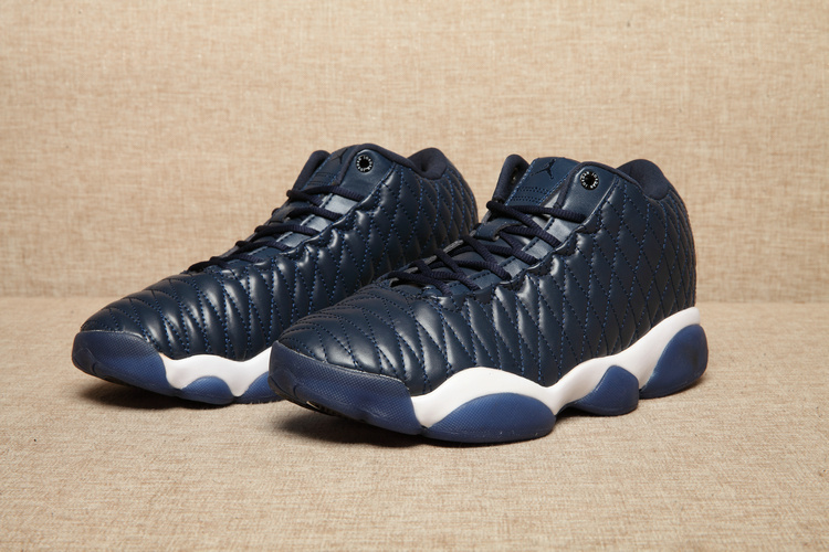 2016 Air Jordan Horizon Low Premium 2016 Air Shoes Of AJ13 Deep Blue White