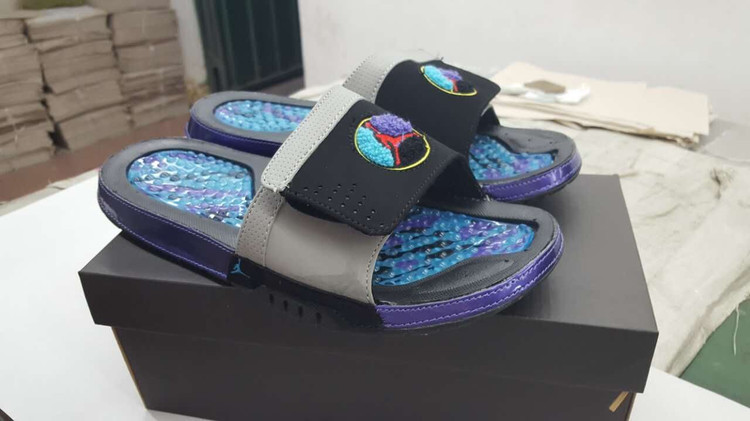 2016 Jordan Hydro VIII Black Purple Sandal
