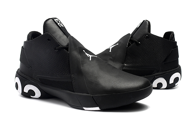 Air Jordan JB 3 Black White Number Shoes