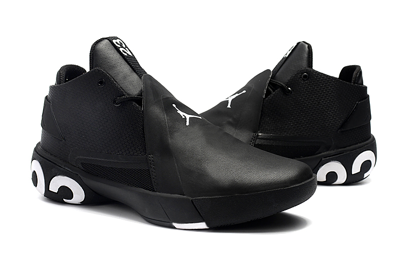 Air Jordan JB 3 Black White Number Shoes - Click Image to Close